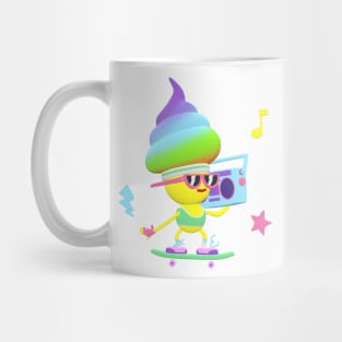 Swirl Top Character Mug